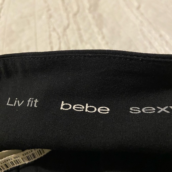 Bebe black tuxedo dress pants - Picture 4 of 4